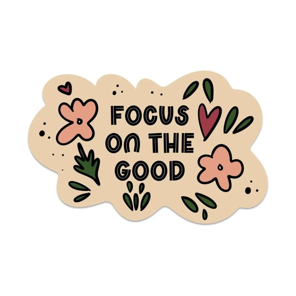 Rebel and Siren Focus on the Good Premium Sticker - Picture 1 of 2